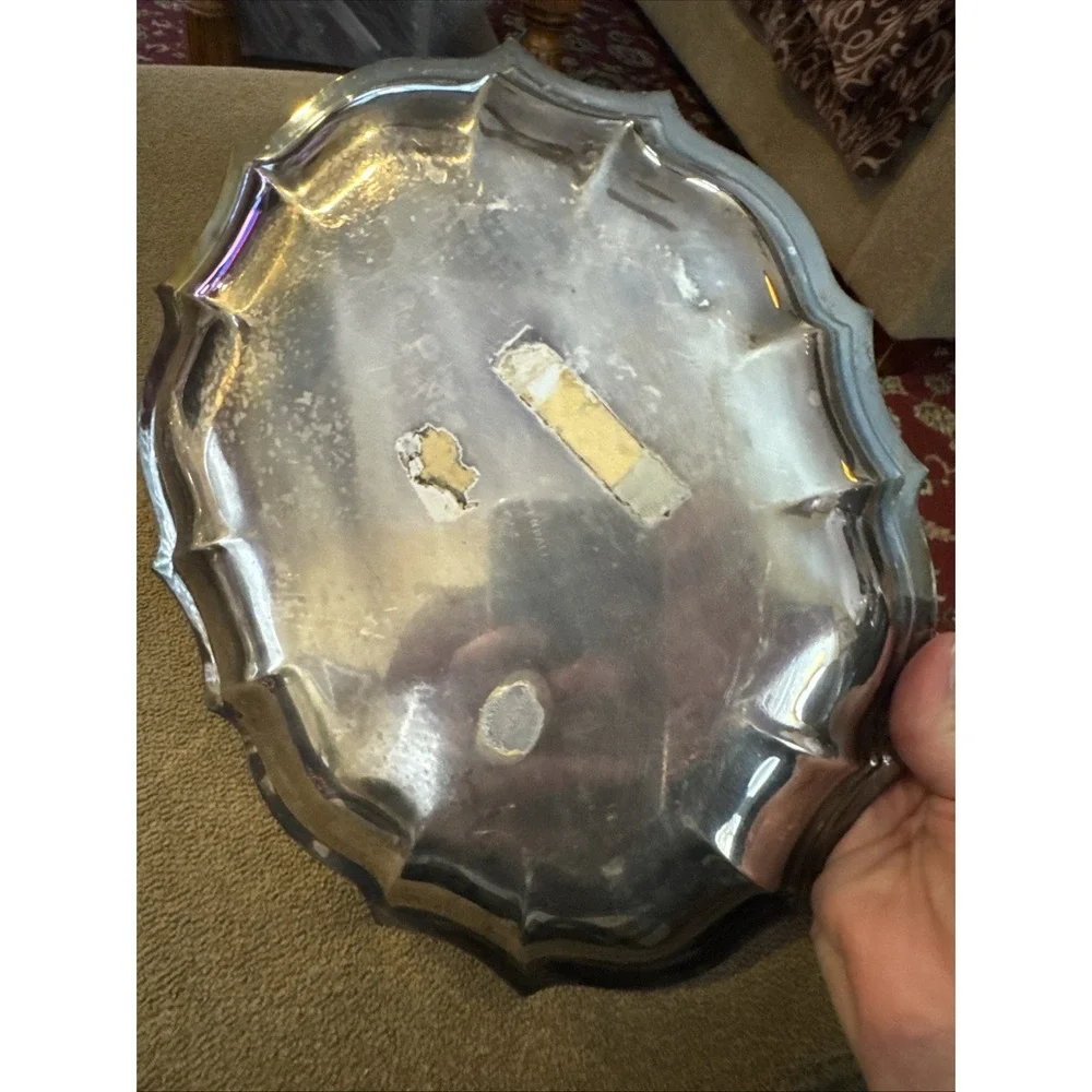 Vintage Bowl Silverplate Chippendale International Silver Co. 11